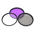 thumbnail image 3 of 3 pcs 67mm UV CPL FLD Camera Filters Kit for Canon / Nikon DSLR Cameras, 3 of 14