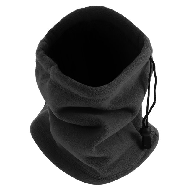 1Pc Warm Neck Cover Simple Neck Sleeve Outdoor Drawstring Neck Protector in grey, made of lightweight and breathable polyester material. Features a one-piece design with a drawstring for adjustable fit, providing wind and cold protection during outdoor activities. Durable and wear-resistant with good warmth retention. Suitable as a face mask alternative for winter sports or commuting.