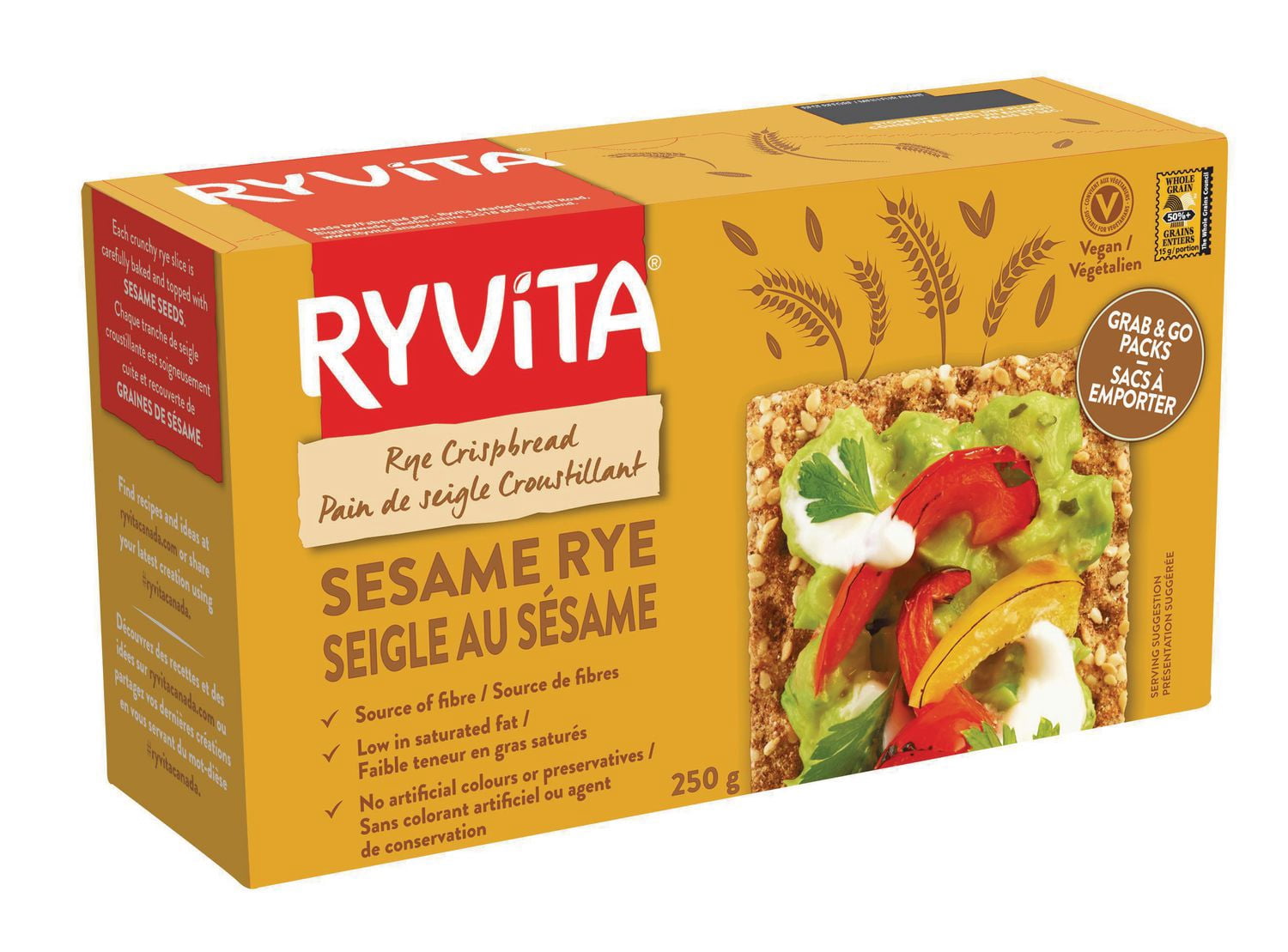 RYVITA SESAME RYE CRISPBREAD