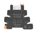 thumbnail image 2 of 6A 6-24V Ultra Mince Module de Relais Commande CC AC Module de Relais à l'État Solide 1NO 1NC Connecteur Sdt Contact DIN Rail Monter Relais, 2 of 8