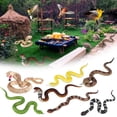 thumbnail image 5 of Aodebiao Super Realistic Rubber Snake Drives Away Birds Realistic TPR Fake Snake Suitable For Garden Cobras Rattlesnakes And Venomous Snakes Etc, 5 of 5