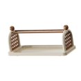 thumbnail image 3 of Elodie Coffee Mug Holder Gift Coffee Bar Organizer for Restaurant Cabinet Tea Party Cream White 1 Layer, 3 of 8