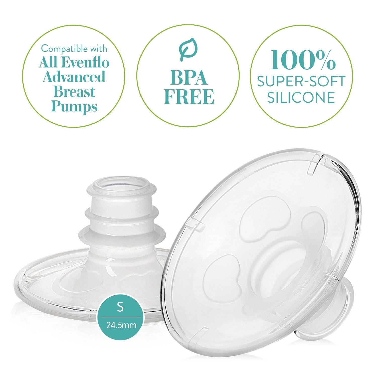 Evenflo Feeding AdvancedFit™ Flange System, Small Size