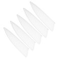 thumbnail image 1 of Unique Bargains Manchons de Protection pour Couteaux PP pour Chef de 8 Pieds, Blanc 5 Pack, 1 of 5