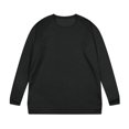 thumbnail image 1 of BADHUB Men's Long Sleeve Shirts Big & Tall Crew Neck Cotton Essential Pullover Athletic Performance Split Hem Sweatshirt Soft Causal Loose Top Spring Fall Deals L-5XL, 1 of 2