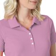 thumbnail image 3 of Lee Riders Women's Short Sleeve Knit Polo, 3 of 3