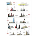 thumbnail image 2 of LEGP 2016-2022 Ensemble de Collection de Blocs de Construction Skylines d'Architecture, Ensemble de Modèle d'Architecture de Collection pour Adultes,21034, 2 of 7