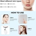 thumbnail image 2 of 7-Color LED Light Therapy Beauty Device for Home Use - Portable Facial & Neck Skin Care Tool with Red & Blue Light Modes, Includes Mask, Controller, Adapter, USB Cable and Strap for Multi-Skin, 2 of 6