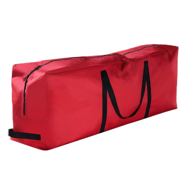 jinwen 201D Container Storage Bag Heavy Duty Cloth Cloth with Handles Rectangle Closure Red 122x38x51cm
