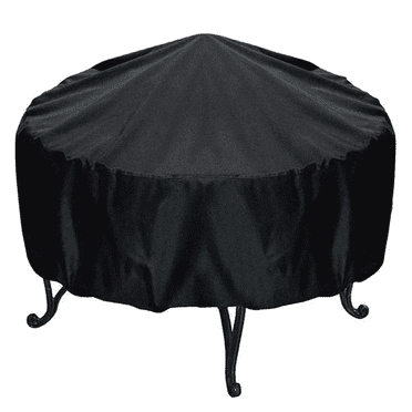 Housse de Foyer, Imperméable et Résistante aux UV, Housse Facile à Installer et à Nettoyer pour Votre Table de Foyer de Patio Extérieur - Multicolore, s'Adapte à Plusieurs Tailles