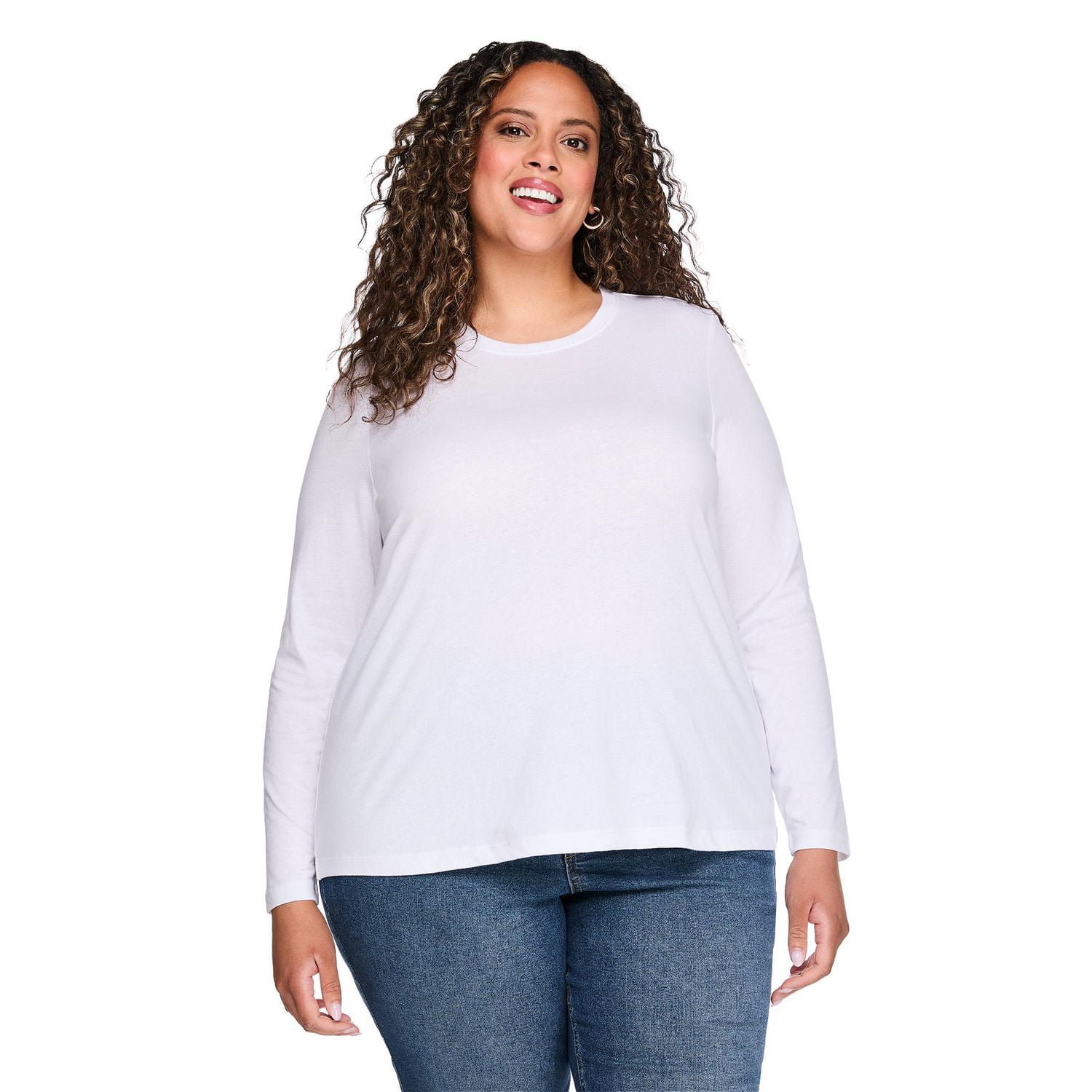 T-shirt à manches longues Lane Bryant Plus pour femmes