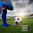 thumbnail image 2 of 12 Pcs Football Boot Studs Non Slip Thread Screw 13/15/18mm Dia Turf Replacement Spikes For Indoor Outdoor Sports Training New, 2 of 12