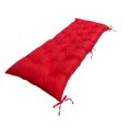 thumbnail image 1 of Becaristey Coussin de Tapis de Banc Imperméable - Protection Solaire et Confortable pour Coussins de Chaise d'Extérieur d'Extérieur Coussin de Banc en Polyester Rouge 100*50*8CM, 1 of 6