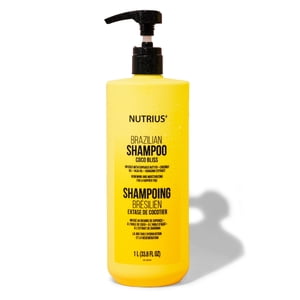 NUTRIUS Renewing et le shampooing brésilien hydratant avec beurre Cutuacu, huile d'açai, huile de coco et extrait de Guarana. 1Lt