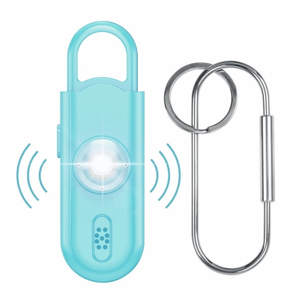 Softvox Personal Safety Alarm for Women Girls, 130dB Loud Siren with Key Chain, SOS Strobe Light, Flashlight, Double Speakers Help Kids, Elders, Students Emergency Call, Self Defense Devices