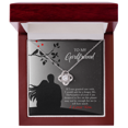 thumbnail image 1 of À Ma Petite Amie Plus Longue Vie Noeud Infini Collier Message Carte, 1 of 7