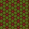 thumbnail image 1 of Ahgly Company Tapis d'Intérieur Lavable en Machine Carré Rouge Nuit, 6 Pieds Carré, 1 of 7