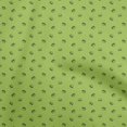 thumbnail image 1 of oneOone Coton Soie Vert Poire Tissu Rétro Minimaliste Burger Matière de Robe Tissu Imprimé Tissu au Mètre 42 Pouces de Large, 1 of 5