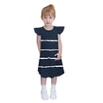 thumbnail image 2 of Économies d'Été! Robe d'Été pour Enfants, Robes Décontractées pour Filles en Solde, Robe d'Été à Manches à Volants pour Filles 4-14T, 2 of 5