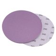 thumbnail image 1 of Unique Bargains 5 Pack 6-Inch Purple Sanding Discs 240 Grits Hook & Loop Professional Aluminum Oxide Sandpaper, 1 of 6