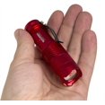 thumbnail image 2 of Red Tactical Mini LED Flashlight single AA battery 300 Lumen Survival Camping Light, 2 of 4