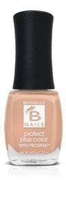 BARIELLE Protect Plus Color Nail Polish - Cream 'n Sugar A Sheer Soft Beige Nail Color with Prosina .45 ounces