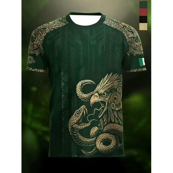 2026 NEew Men's Soccer Jersey Unique Animal & Tribal All over Print Fitted Casual Style for All Seasons Classic Throwback Design