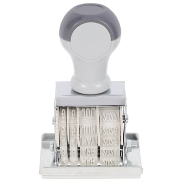 Miangastore Adjustable Date Rolling Stamp Easy to Use 2022-2033 Stamp for Office School Clear Date Printing Stamper Handle Date Stamper RECEIVED