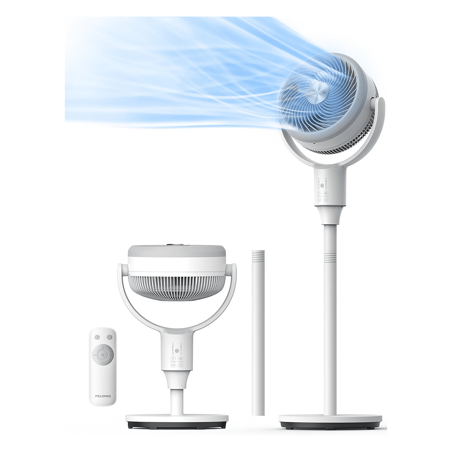 Midea 7" Digital Pedestal Air Circulator