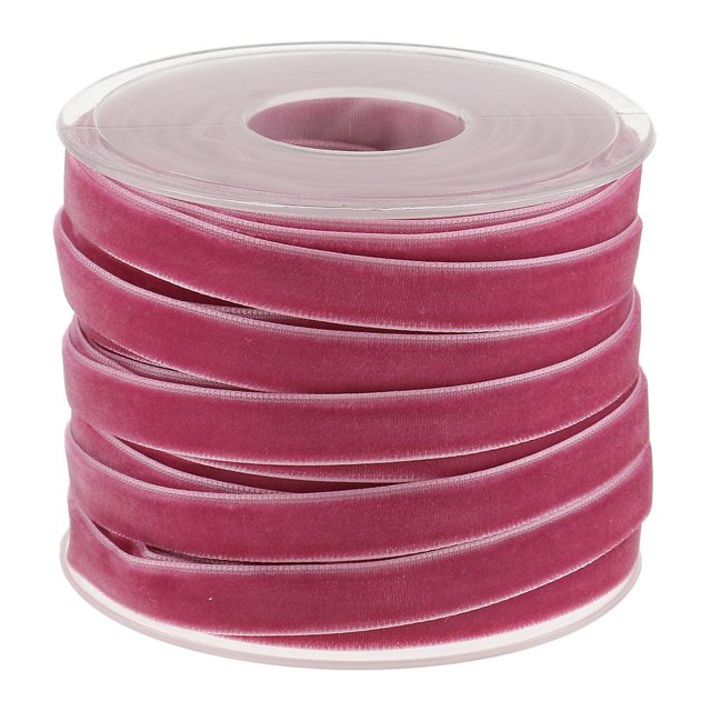 jifeng 20 Yard Brown Velvet Ribbon Roll Comfortable as described