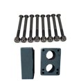 thumbnail image 4 of 30mm Rubber Gasket Riser Pads +53mm Bolts for Skateboard Longboard Double Rocker, 4 of 4
