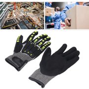 Safety Work Gloves, Oil & Water Resistant Unisex Lightweight Safety Gloves Touchscreen Compatibility Impact Resistant Mechanical Work Gloves for Farming, Gardening, Construction