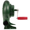 thumbnail image 4 of Minkissy Outdoor Manual Blower Iron Green Barbecue Grill Tool For Camping 1Pcs, 4 of 7