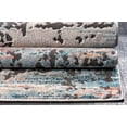 thumbnail image 3 of LaDole Rugs Blue Ivory Red Multicolor Rustic Abstract Modern Area Rug Carpet For Living Room Bedroom, 3 of 5