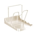 thumbnail image 2 of Storage Rack For Pot Lid And Tablecloth With V-shaped Groove Antis Slip And Water Tray Kitchen Desktop Storage Rack, 2 of 6