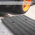 thumbnail image 4 of Pyle Rampes de Gourmette Réglables pour Allée de Voiture - Ensemble de 3 Rampes de Seuil en Caoutchouc Robustes - Convient Aussi à la Mobilité sur Quai de Chargement, Garage, Trottoir, Camion, Trottinette, Vélo, Motocyclette et Fauteuil Roulant - PCRBDR23, 4 of 5