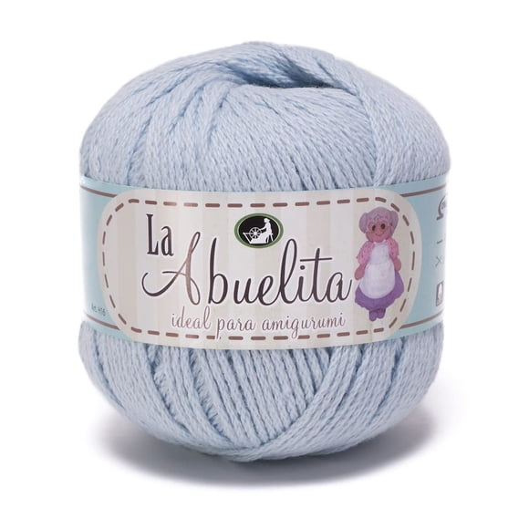 La Abuelita - Fil 100 % Coton (50 Grammes) - Idéal pour Amigurumi - 60 Sky