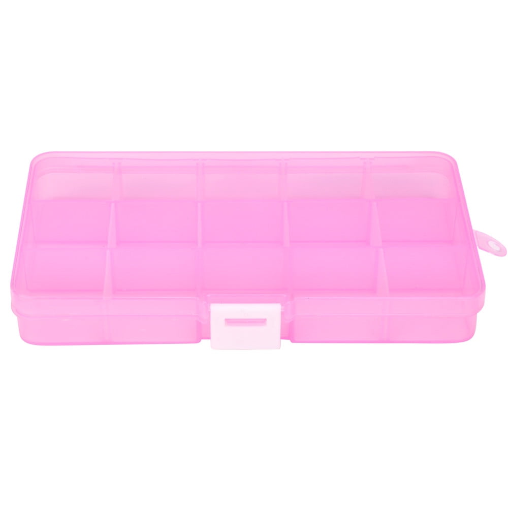 Boîte De Rangement Légère 10 Compartiments – Organisez Ongles, Anneaux, Petites Babioles