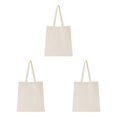thumbnail image 4 of maskred Sac Fourre-Tout Grande Capacité Compagnon de Magasinage Fiable Robuste et Durable Beige 3Set, 4 of 6