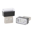 thumbnail image 2 of Unique Bargains 2pcs Interior Flexible USB LED Light Atmosphere Ambient Lamp for Car, 2 of 8