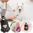 thumbnail image 2 of bbymog Crochets Muraux Rangement pour Chien Porte-Clés Mignon en Cuir Porte-Clés Patte Souvenir de Poils d'Animaux Porte-Clés Unique Collection Commémorative Porte-Clés Cadeaux Commémoratifs pour Sac Sac à Main Patte Clé, 2 of 5