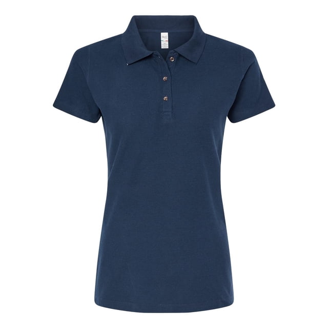 M&O 7600 Women's Ringspun Polo