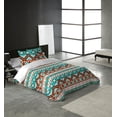 thumbnail image 4 of Gouchee Home Afrika King Duvet Cover Set – 3-Piece OEKO-TEX Certified Cotton Bedding with Reversible Bold Print, 4 of 4