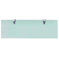 thumbnail image 3 of vidaXL Floating Shelves 2 pcs Glass 60x20 cm 8 mm, 3 of 4