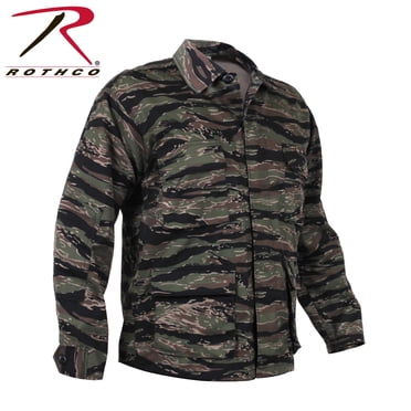 Rothco Camo BDU Shirt - Tiger Stripe Camo, Medium