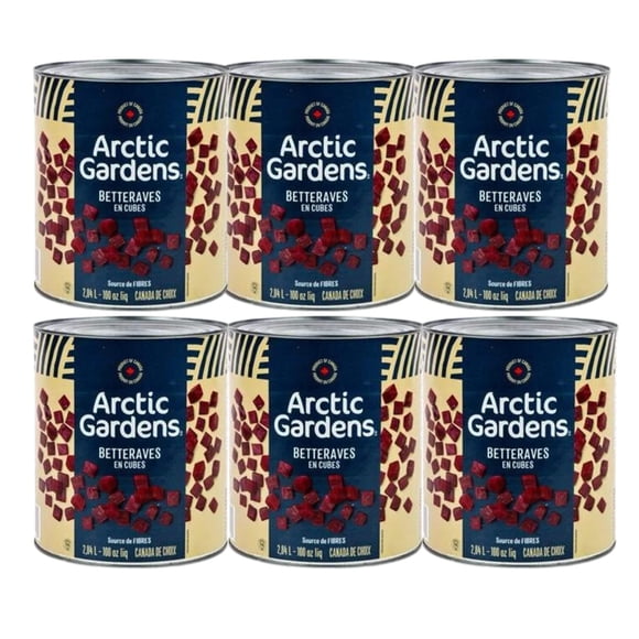 Arctic Gardens Diced Beets Bulk Food Service 2.84L - Gluten-Free & Versatile