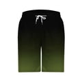 thumbnail image 4 of Yuzhih Summer Shorts for Men 2025 Trendy Gradient Color Short Pants Big and Talls Quick Dry Drawstring Beach Shorts, 4 of 4