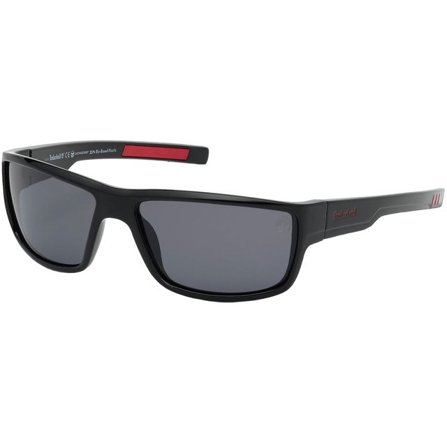 Timberland TB9153 6305D Men's Black Plastic Frame Sunglasses