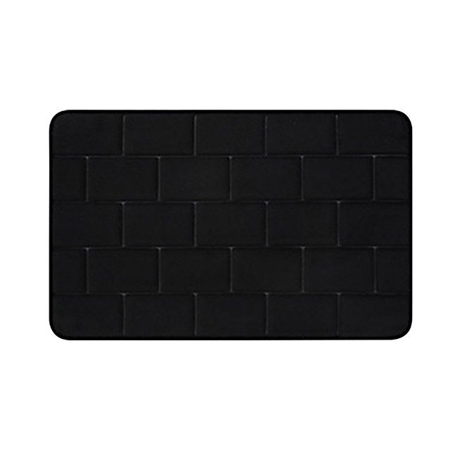TopLLC Thick Striped Memory Foam Bath Rugs, Soft Absorbent Velvet Bathroom Mats, Non-slip Bottom , Machine Washable Bathmat, Carpet Rug Room Decoratio For Washing on Clearance