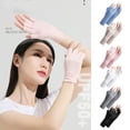 thumbnail image 3 of YSABOXY Gants de Protection Solaire Sans Doigts pour Femmes Demi-Doigt Écran Solaire K9 X5V2, 3 of 6